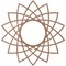 Ekena Millwork Eleanor Wood Fretwork Pierced Ceiling Medallion, Wood (Paint Grade), 26"OD x 10"ID x 3/8"T CMWP26X26X0375EAMF - alternate 2